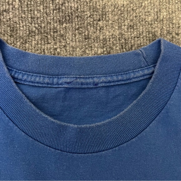 Imking Mens Large Blue Graphic Baseball I’m King Or Die We The Leaders Shirt - Picture 6 of 9